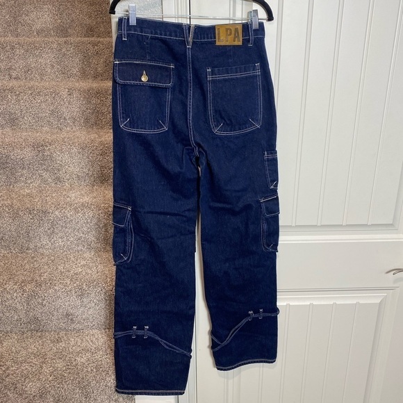 LPA Bea Mid Rise Barrel Cargo in Indigo Dark Rinse
Revolve - Picture 7 of 14